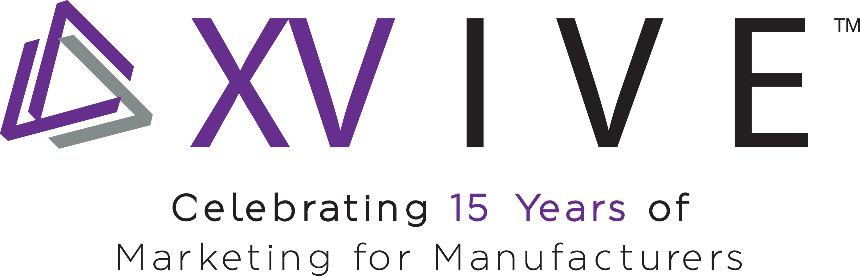 Vive Marketing - 15 Year Anniversary Logo