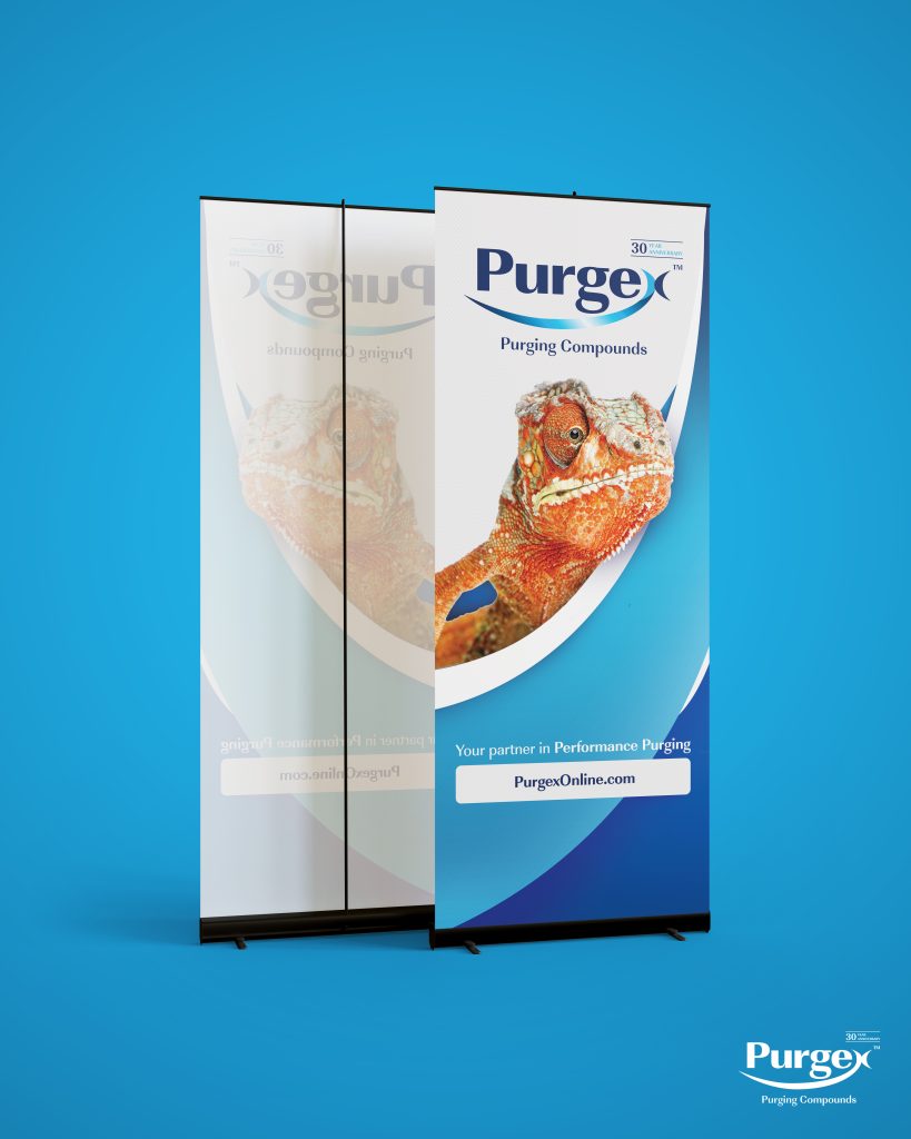 Purgex Pull-Up Banner Mockup