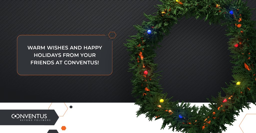 Conventus Polymers Social Media Post Graphic