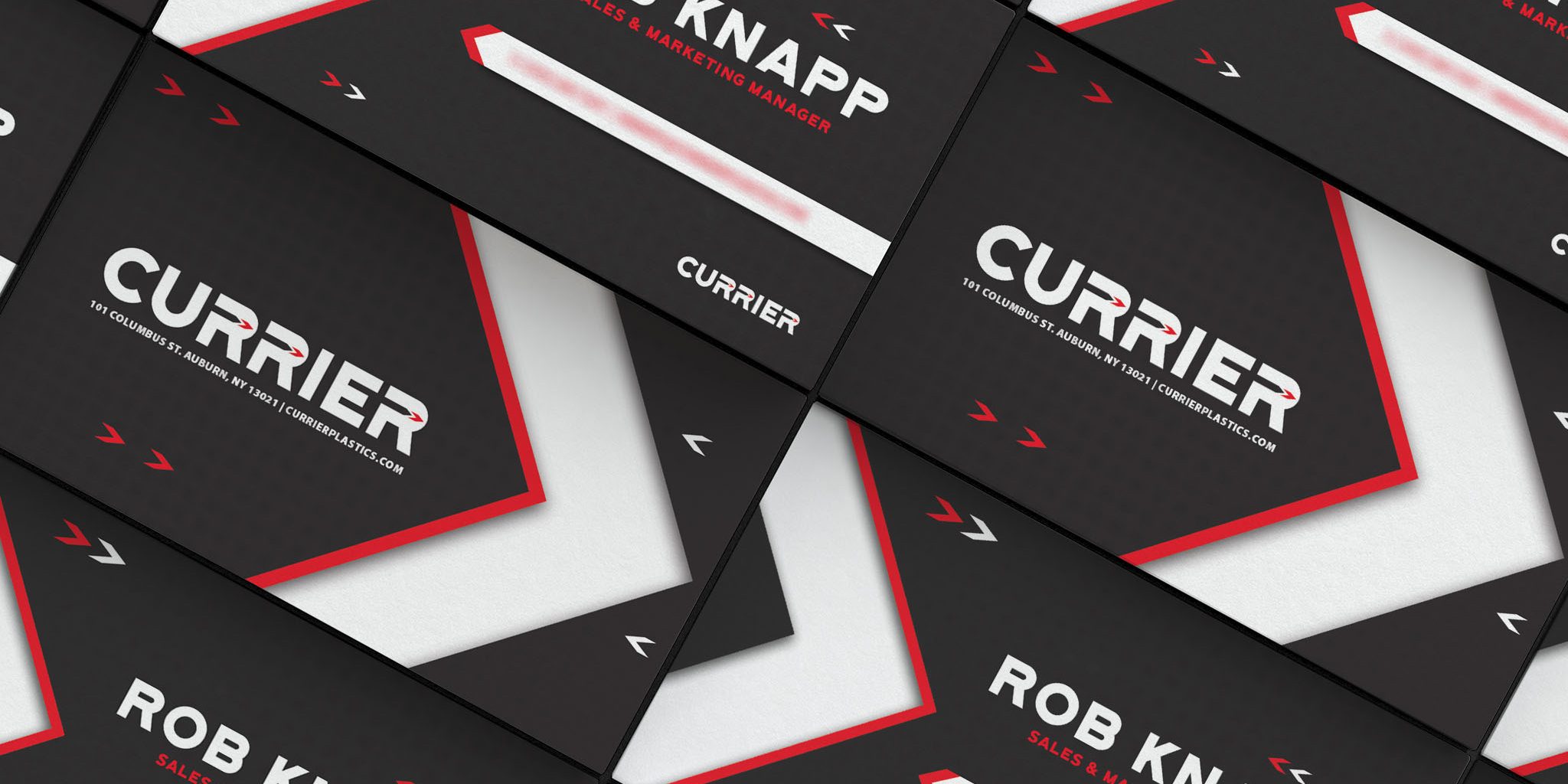 Currier Business Cards Mockups